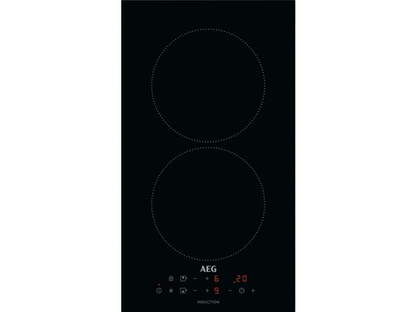 AEG IKB32300CB, Musta, Kiinteä, 29 cm, Keittoalueinduktioliesi, 2 alue(tta), 2 alue(tta)