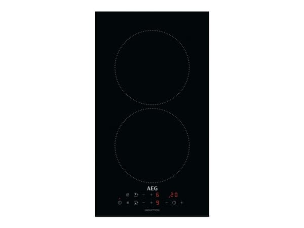 AEG IKB32300CB, Musta, Kiinteä, 29 cm, Keittoalueinduktioliesi, 2 alue(tta), 2 alue(tta) musta