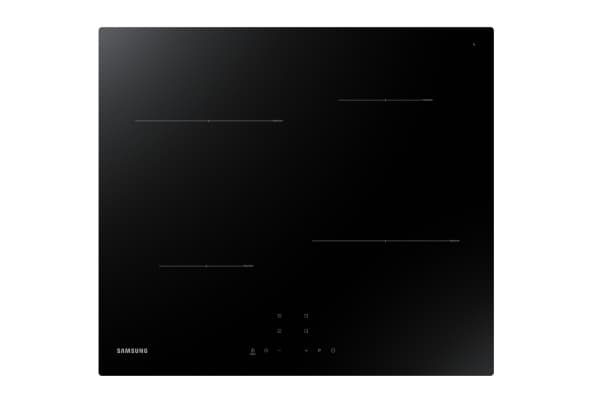 Samsung NZ64T3706A1 - Induksjonskomfyrtopp - 4 plater - Nisje - bredde: 56 cm - dybde: 49 cm - svart