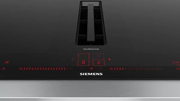 Siemens iQ700 EX877LX57E Studioline - Induksjonstopp med innebygd hette - 80 cm
