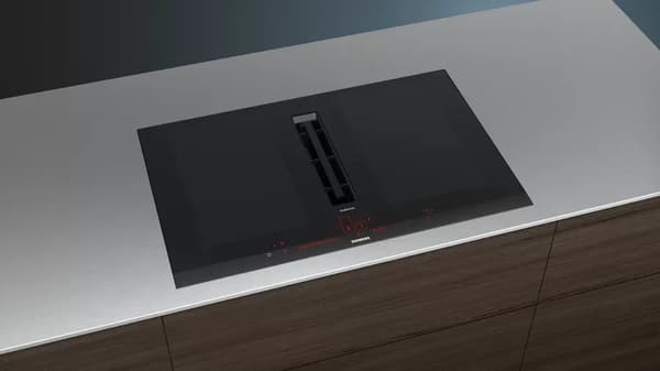 Siemens iQ700 EX877LX57E Studioline - Induksjonstopp med innebygd hette - 80 cm