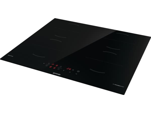Gorenje GI6401BSCE, Black, Built-in, 59 cm, Zone induction hob, 4 zone(s), 4 zone(s)