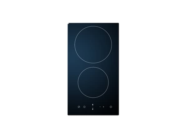 ScanDomestic HOC30P hob Black Built-in 30 cm Ceramic 2 zone(s) Sort