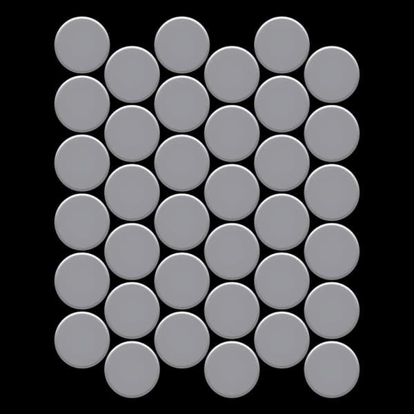 Metallmosaik rostfritt stål ALLOY S-Herringbone-BM spegel polerad grå 0,73 m2