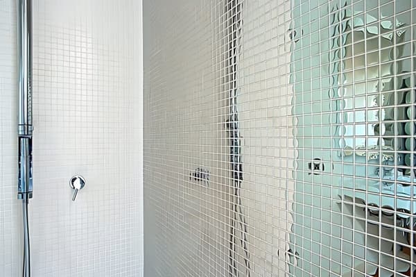 Metalli mosaiikki ruostumaton teräs ALLOY S-House-S-S-B peili kiillotettu harmaa 1,04 m2