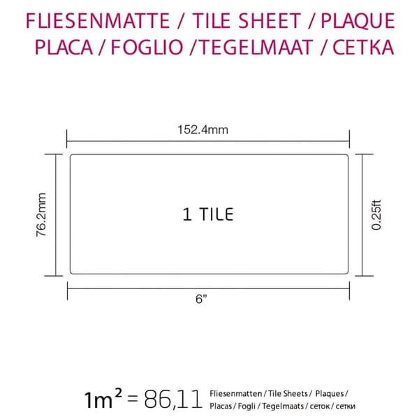 Metal mosaik Titanium ALLOY S-Kismet &amp; Karma-Ti-AB spejl poleret grå 0,58 m2