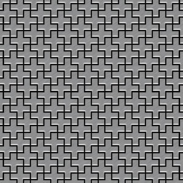 Metal mosaik Rustfrit stål ALLOY S-Kismet &amp; Karma-RS poleret grå 0,88 m2