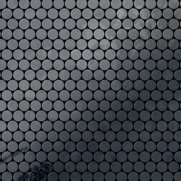 Metallmosaik råstål ALLOY S-Kink-S-S-MA rullande ark grå 0,88 m2
