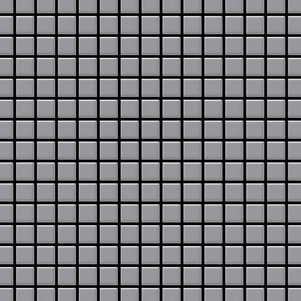Metallmosaik rostfritt stål ALLOY S-Honey-RS matt grå 1,04 m2