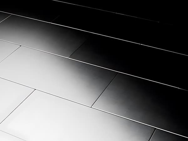 Metallmosaik rostfritt stål ALLOY S-Kismet-Ti-GM spegel polerad grå 0,58 m2