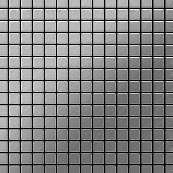 Metallmosaik rostfritt stål ALLOY S-House-S-S-M borstad grå 1,04 m2