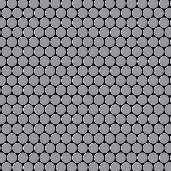 Metal mosaik Rustfrit stål ALLOY S-Karma-Ti-AB mat grå 0,88 m2