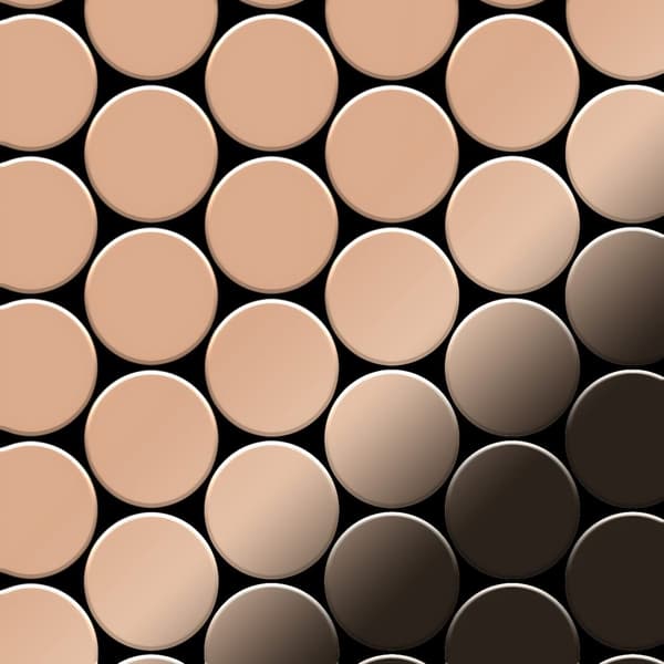 Metallmosaik koppar ALLOY S-Honey-Ti-GM rullande ark koppar 0,73 m2
