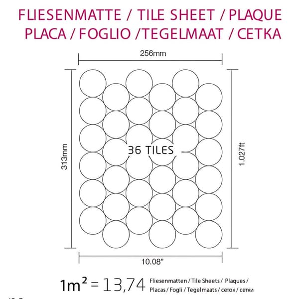 Metalli mosaiikki titaani  ALLOY S-Honey-S-S-B harjattu kupari 0,73 m2