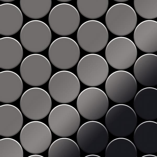 Metallmosaik titan ALLOY S-Honey-Ti-GB spegel polerad grå 0,73 m2