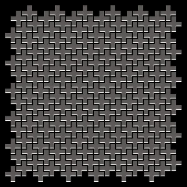 Metalli mosaiikki titaani  ALLOY S-Linear-Ti-AM harjattu harmaa 0,88 m2