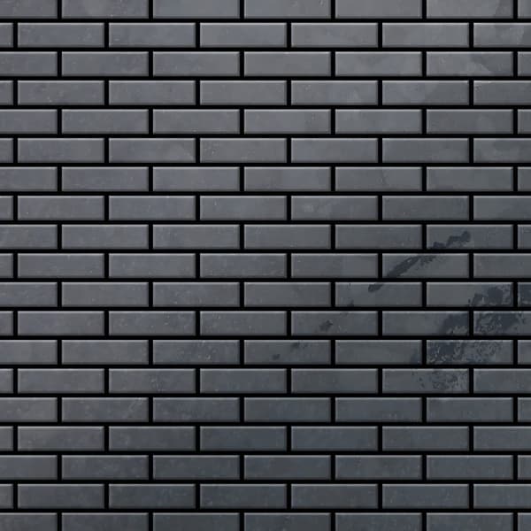 Metallmosaik råstål ALLOY S-Kismet-Ti-AM rullande ark grå 0,88 m2