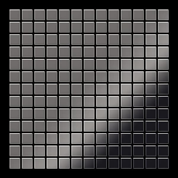 Metalli mosaiikki titaani  ALLOY S-House-Ti-SB peili kiillotettu harmaa 1,04 m2
