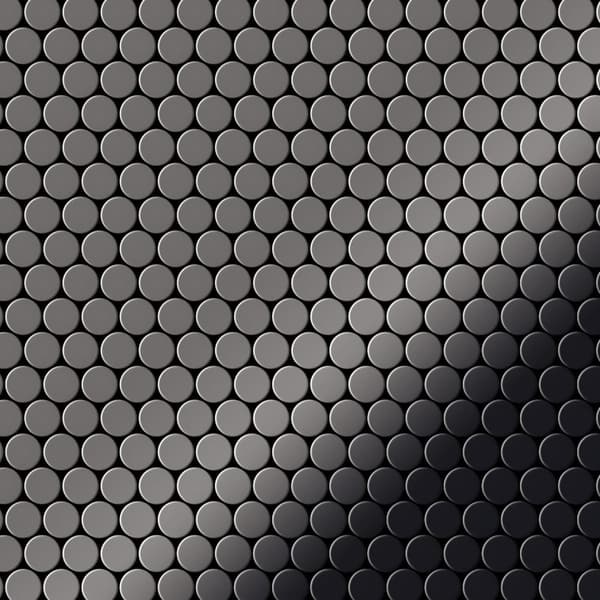 Metalli mosaiikki titaani  ALLOY S-Karma-RS peili kiillotettu harmaa 0,88 m2