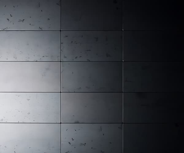 Metalli mosaiikki raakateräs ALLOY S-Kismet &amp; Karma-Ti-GM valssattu harmaa 0,58 m2