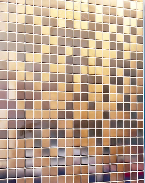 Metalli mosaiikki kupari ALLOY S-House-Ti-SM valssattu kupari 1,04 m2