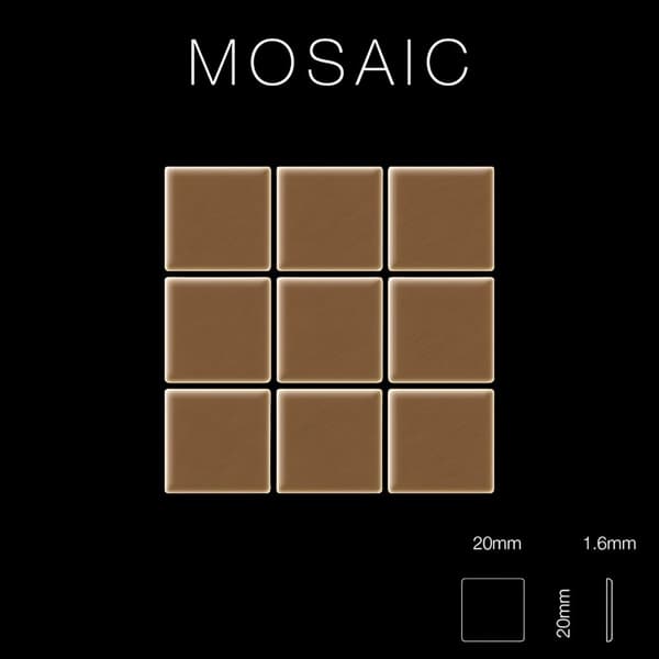 Metalli mosaiikki kupari ALLOY S-House-Ti-SM valssattu kupari 1,04 m2