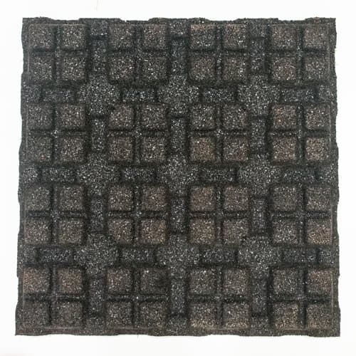 Gummi kunstgræsflise 55mm - 50x50 cm