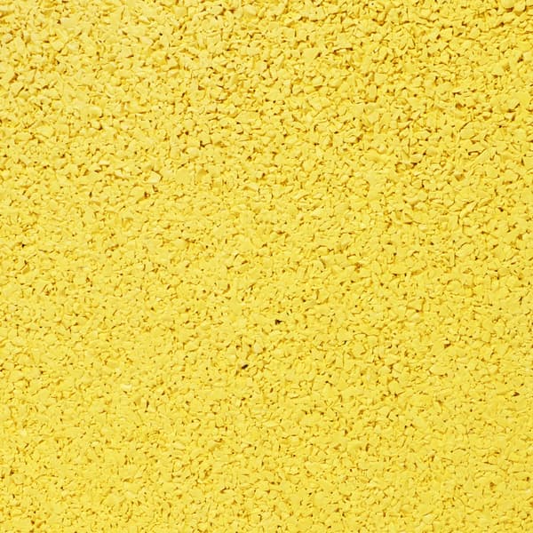 Kumilaatta EPDM pintakerros - 50 x 50 cm - 45 mm - Keltainen