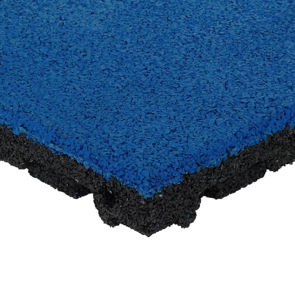 Kumilaatta EPDM pintakerros - 50x50 cm - 45 mm - Tummansininen