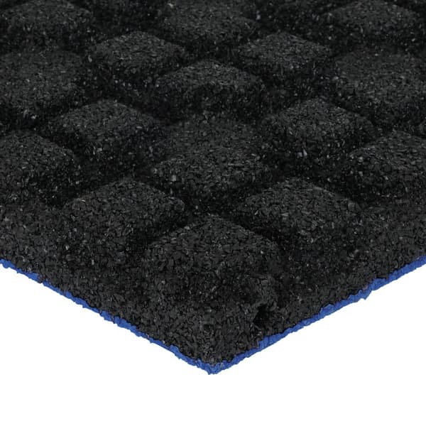 Kumilaatta EPDM pintakerros - 50x50 cm - 45 mm - Tummansininen