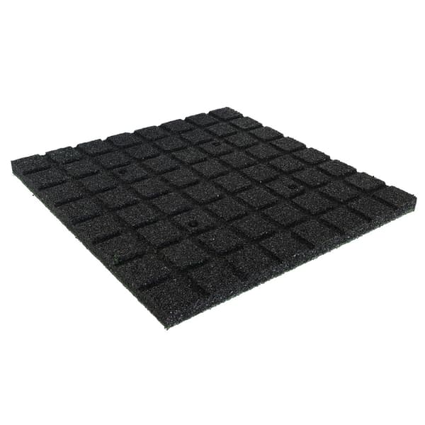 Gummi Kakel 25mm - 50x50 cm - Grön