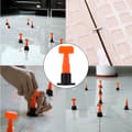Miniatyrbilde 5 av 7: Nivelleringssystem for Fliser & Klinker - 50-deler