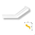 Miniatyrbild 2 av 5: PROVISTON Taklist Polystyren 32 x 33 x 2000 mm Vit Karmlist