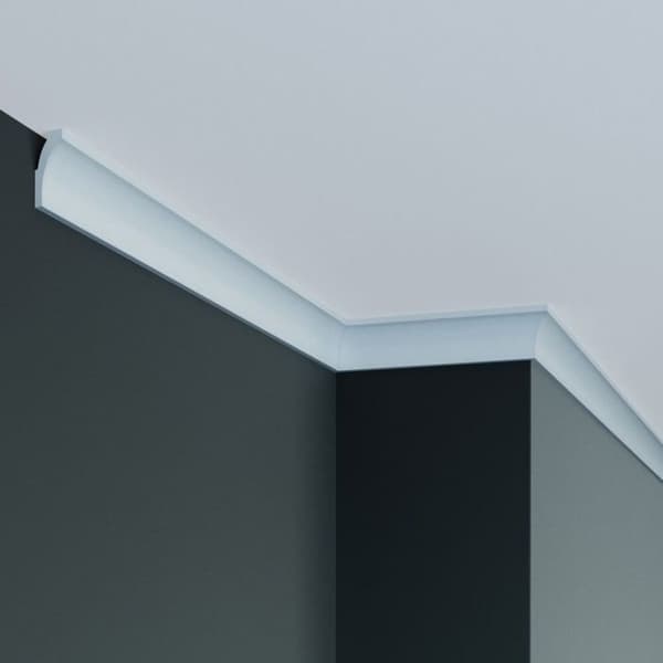 PROVISTON Taklist 20 x 30 x 2000 mm Polyurethan Vit Högt kvalitet Stuckatur Robusta Hållbar Stötsäker 2 meter...