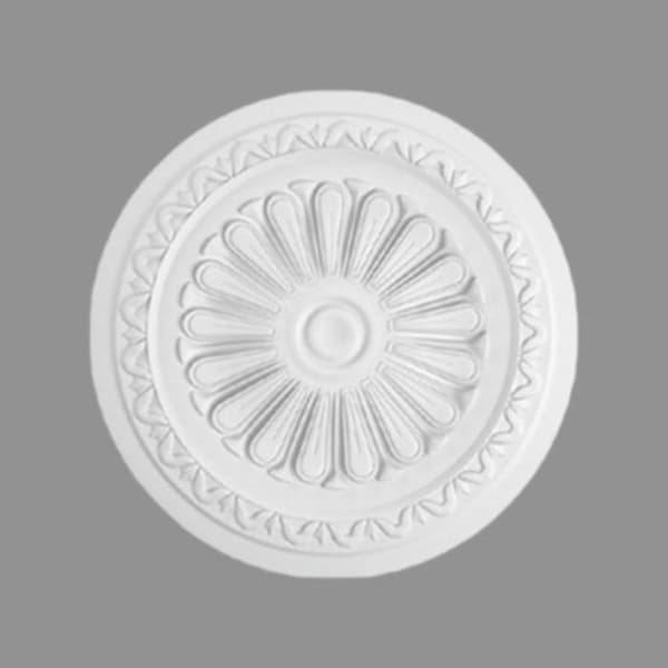 PROVISTON Stuckros med polystyren Diameter 340 mm Vit Hög kvalitet Stabil Enkel montering Takrosett Väggdekoration...