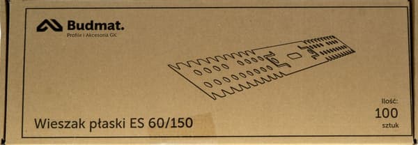 Platt hängare ES 60/150 gr. 0,8