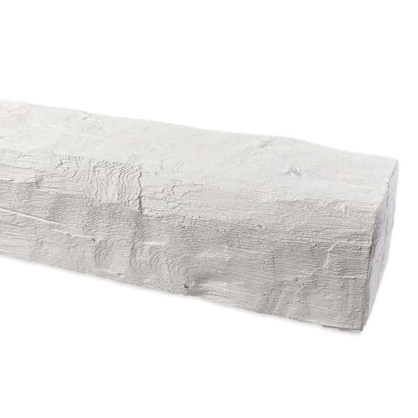 PU-balk i högmotståndskraftig polyuretan 9 x 6 x 200 cm vit