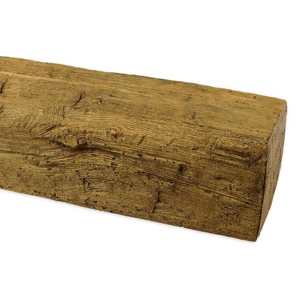 Ljusbrun mycket hållbar PU-balk 12 x 12 x 300 cm