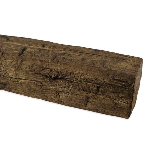Mycket resistent PU-balk i polyuretan 9 x 6 x 400 cm mörkbrun