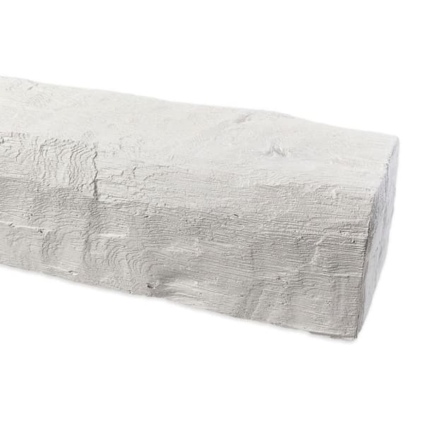 Mycket slitstark PU-påle i polyuretan 12 x 12 x 300 cm vit