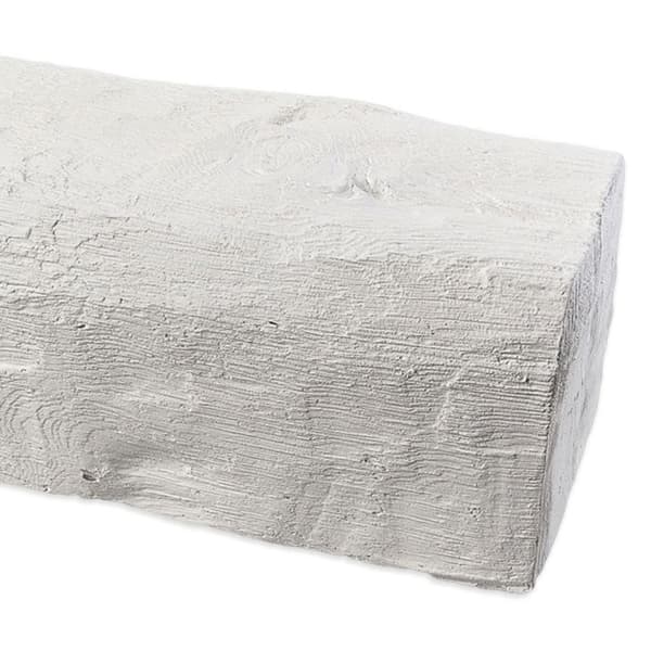 Mycket hållbar PU-balk i polyuretan 20 x 13 x 400 cm vit