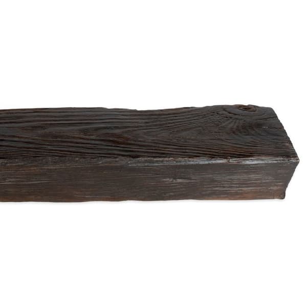PROVISTON Falsk balk 60 x 90 x 2000 mm i PU HD Mörk ek