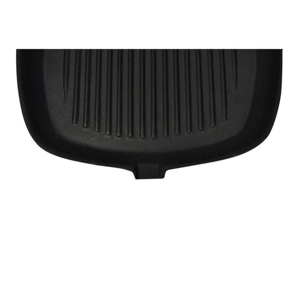 vidaXL grillpande i støbejern med træhåndtag 20x20 cm