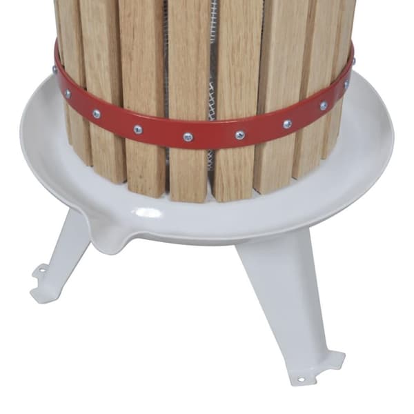 vidaXL frugt- og vinpresser 6 l