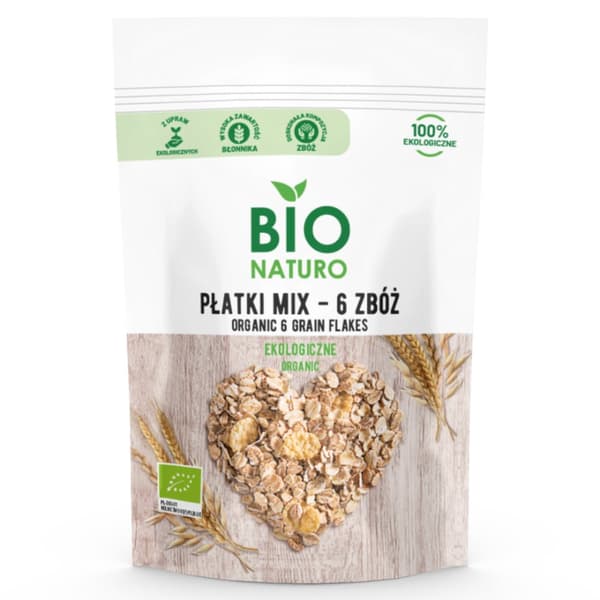 6 BIO-hiutaleen sekoitus 300 g / BIOnaturo