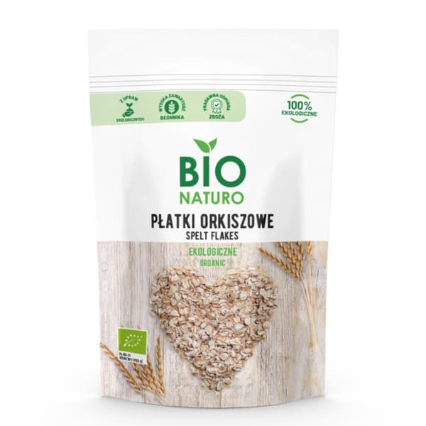Ekologiska dinkelflingor 300g / BIOnaturo