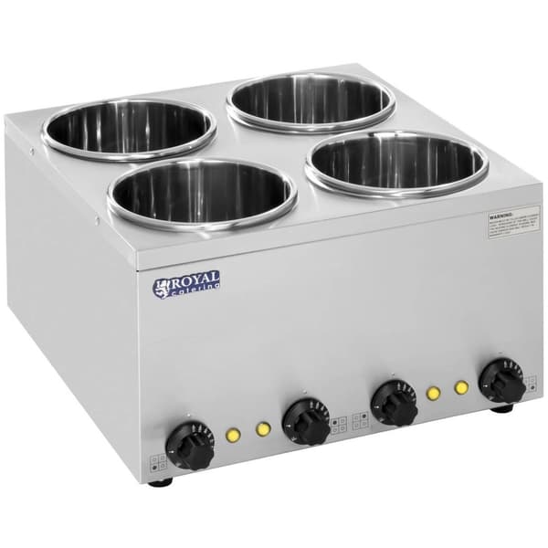 Royal Catering Soppstation - 4 kastruller - 11 L - 600 W
