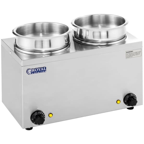 Royal Catering Soppstation - 2 x 2,75 liter - 300 W