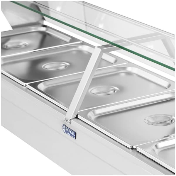 Royal Catering Vattenbad - 5 x GN - 1/2 - tappkran