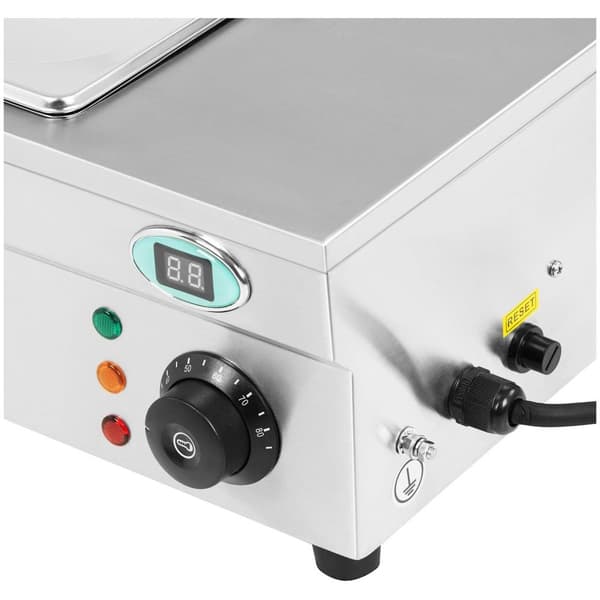 Royal Catering Vattenbad - 5 x GN - 1/2 - tappkran